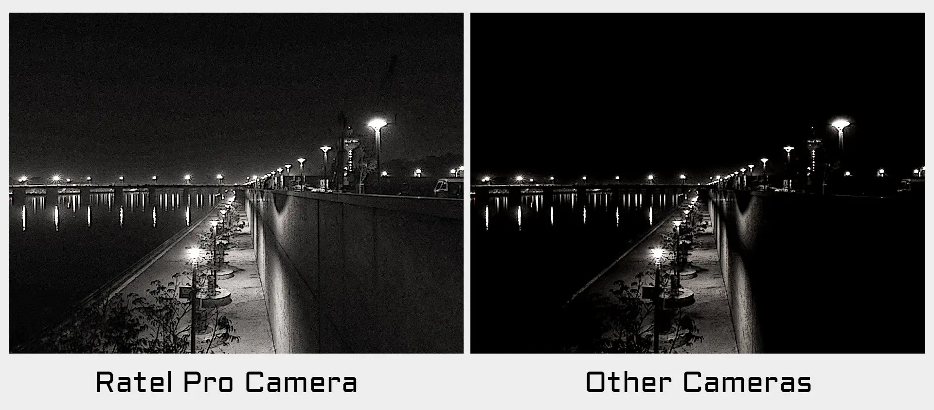 caddxfpv ratel pro analog camera effect comparison night