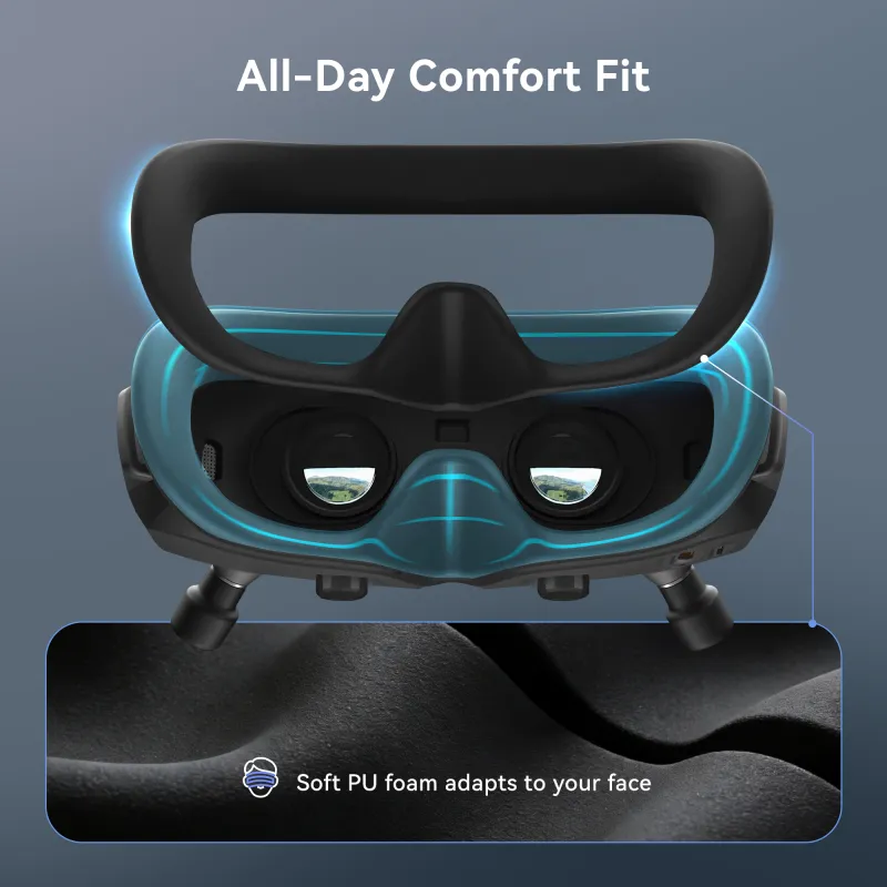 CADDXFPV Walksnail Avatar HD Goggles X  1080p/100FPS Immersive FPV Video with Advanced Connectivity-Goggles X