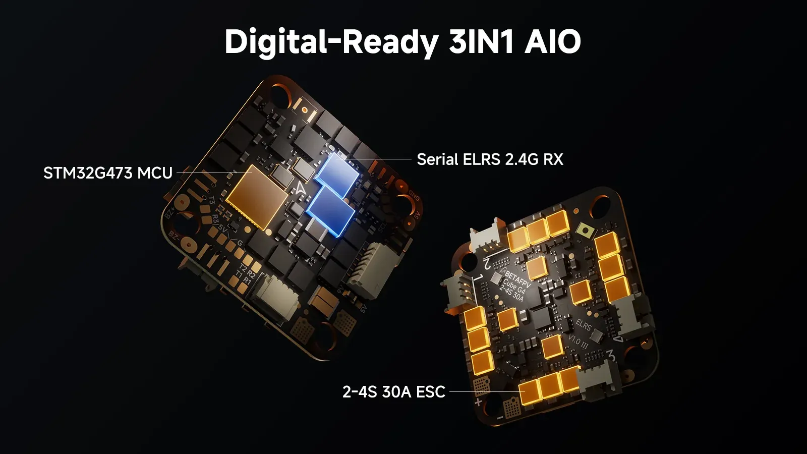 cube 2 4s brushless flight controller 3IN1 AIO