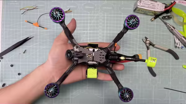 diy 5 inch fpv racing drone