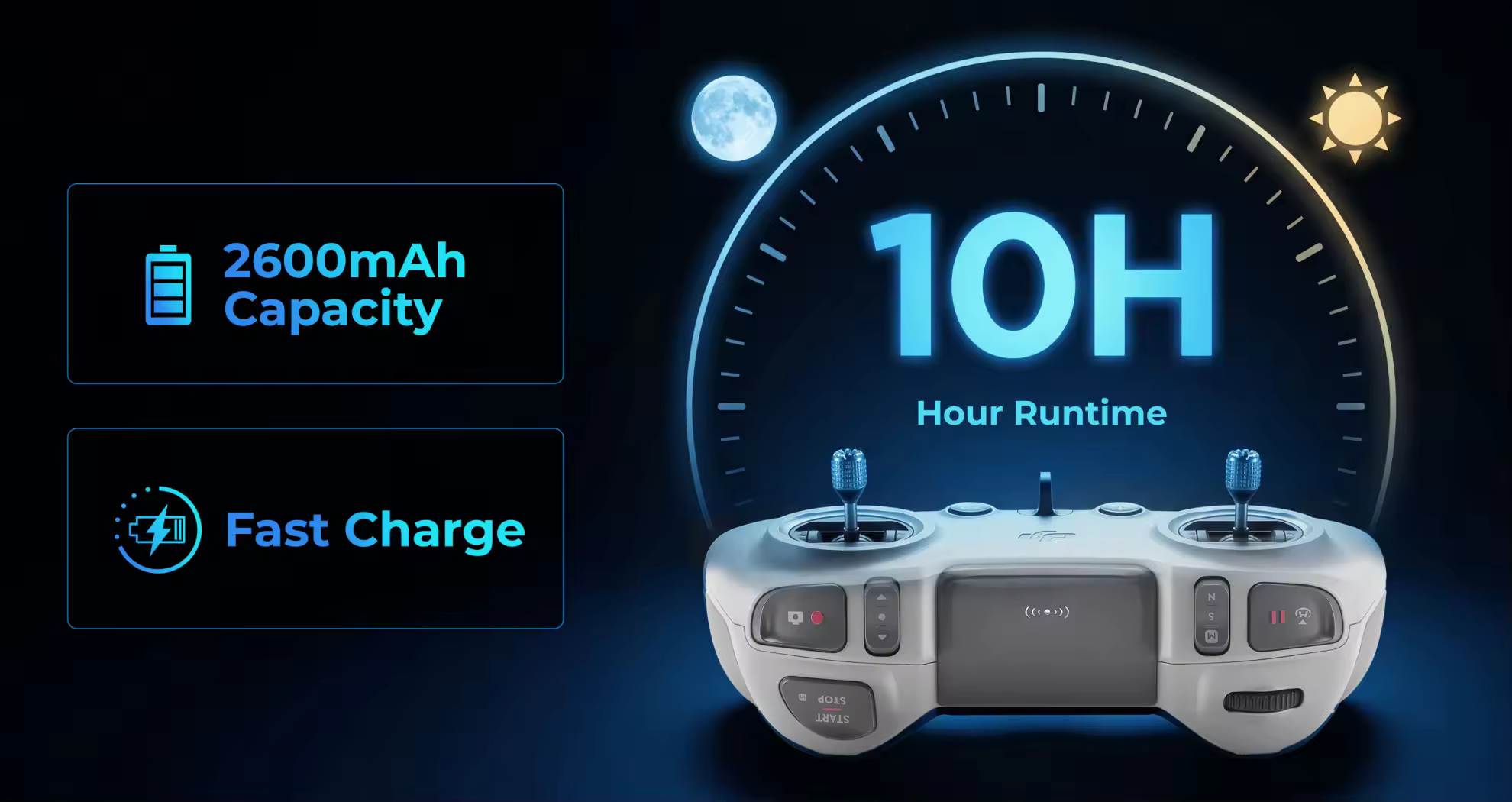 dji fpv remote controller 3 battery pc