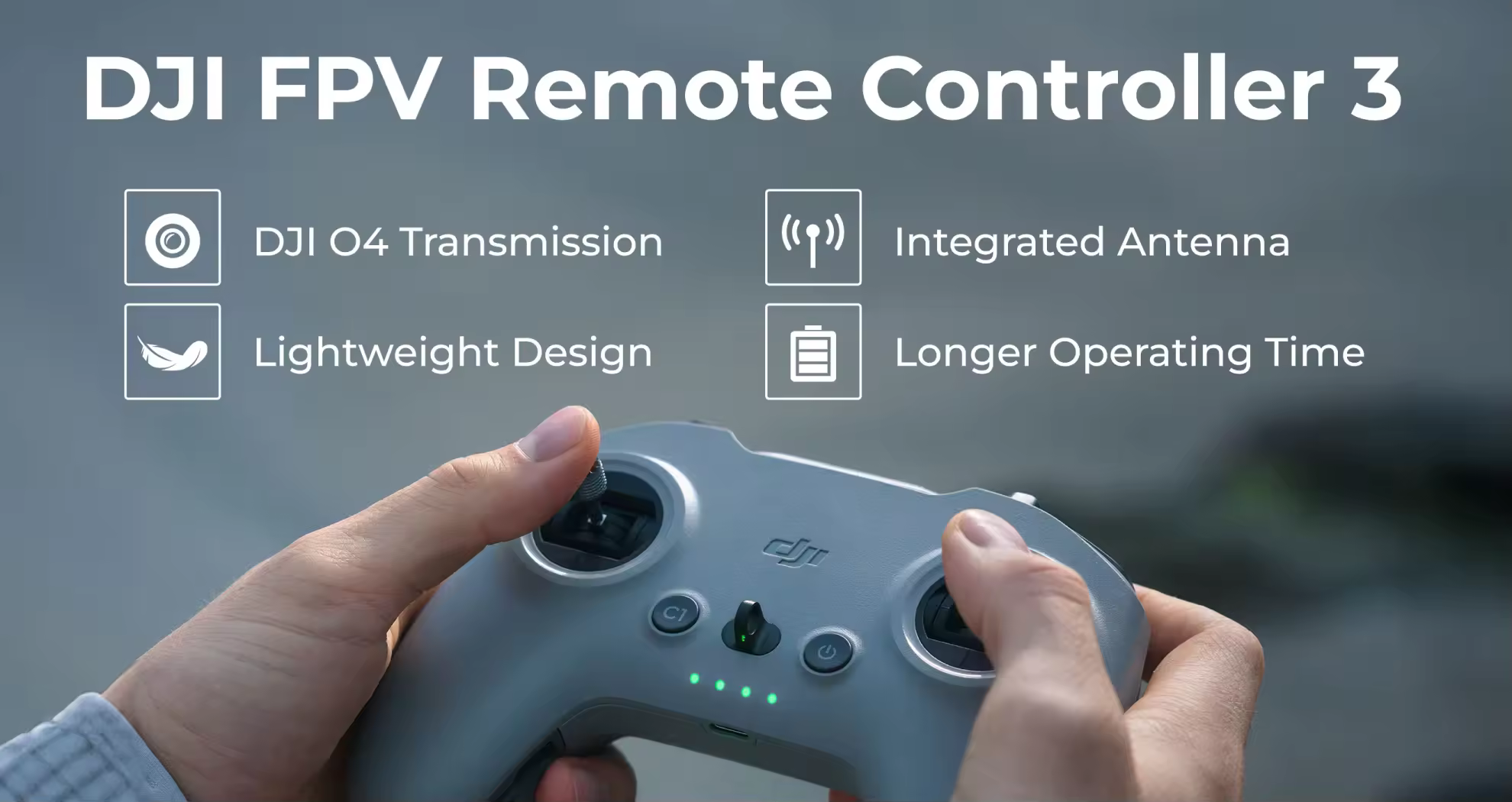 dji fpv remote controller 3 features pc