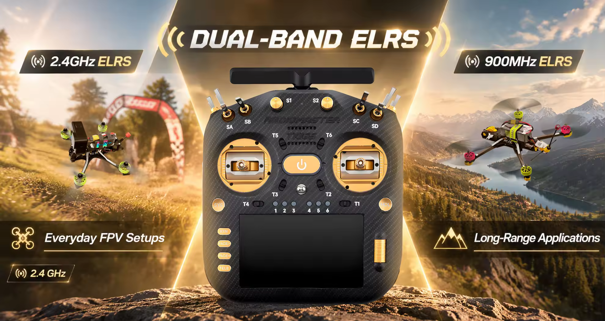 dual band elrs flexible connectivity