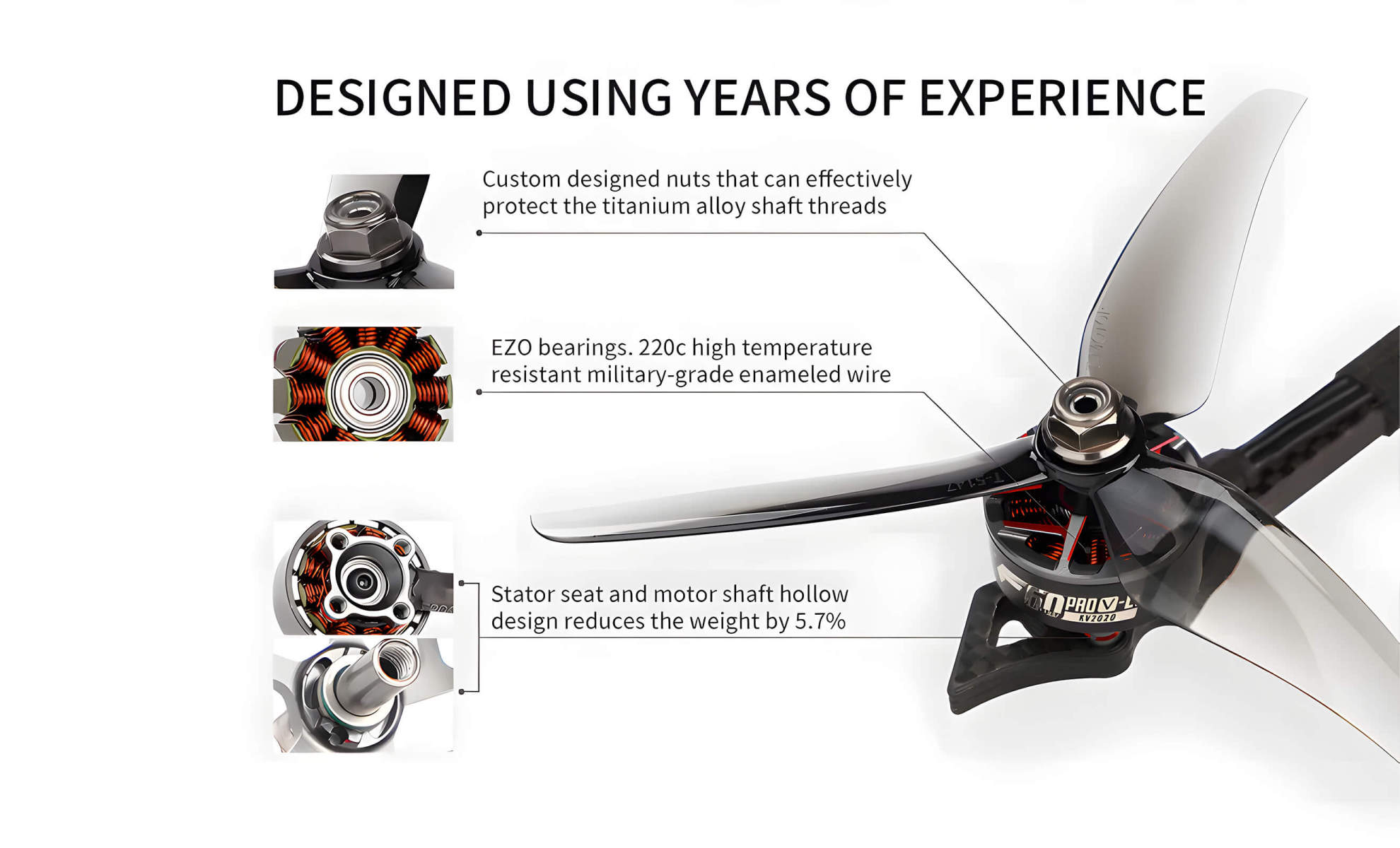 durable and lightweight design