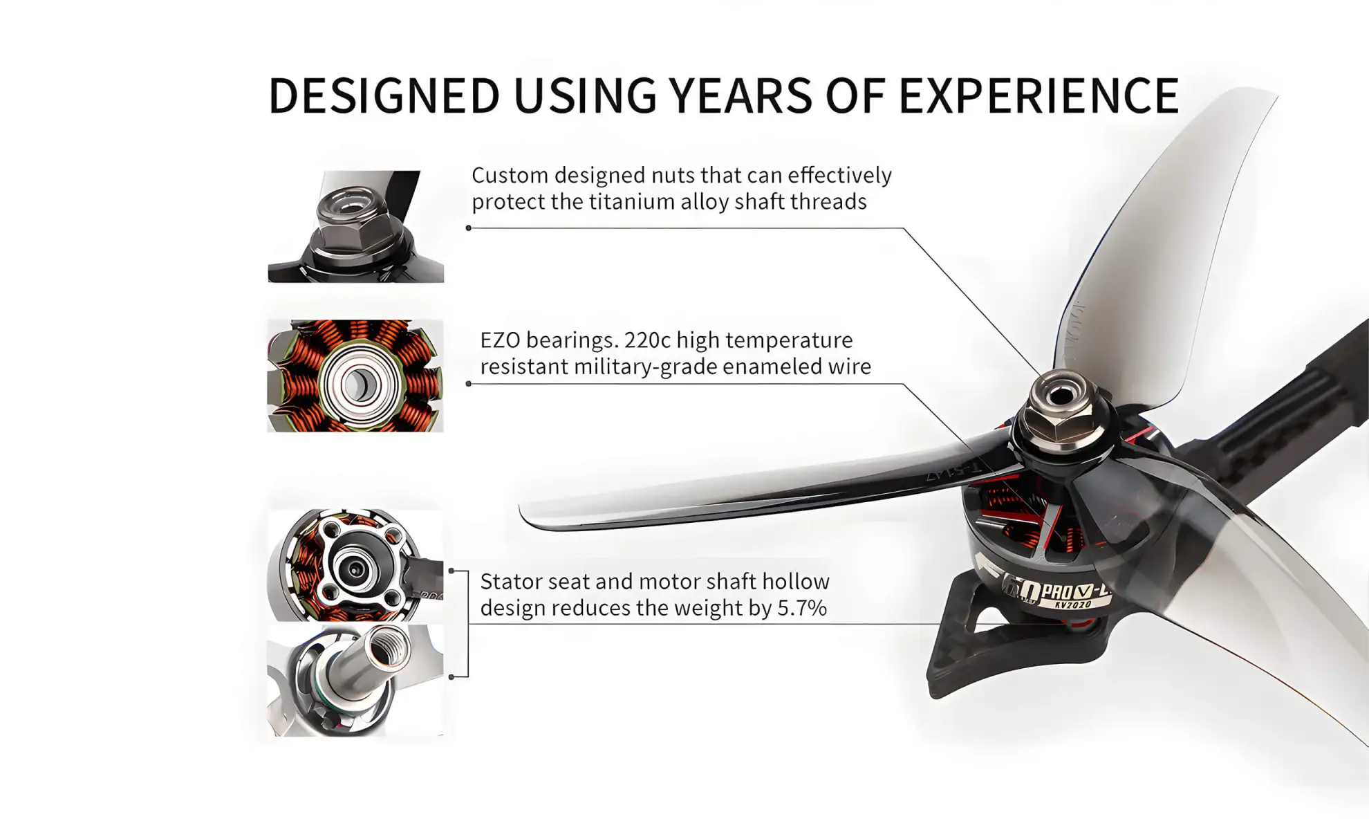 durable and lightweight design