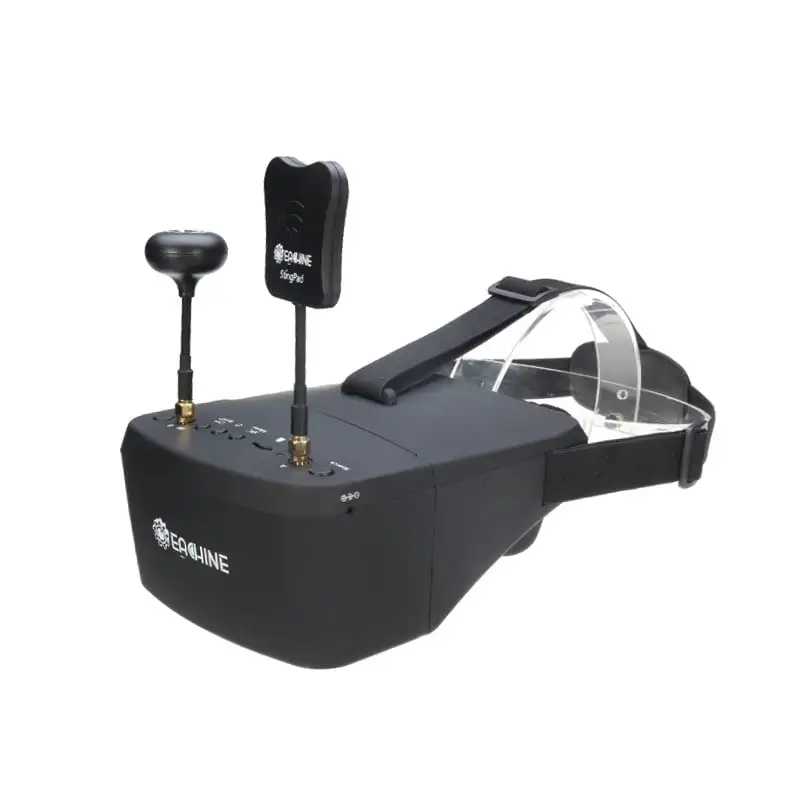 eachine ev800d 5 8g 40ch diversity fpv goggles with dvr