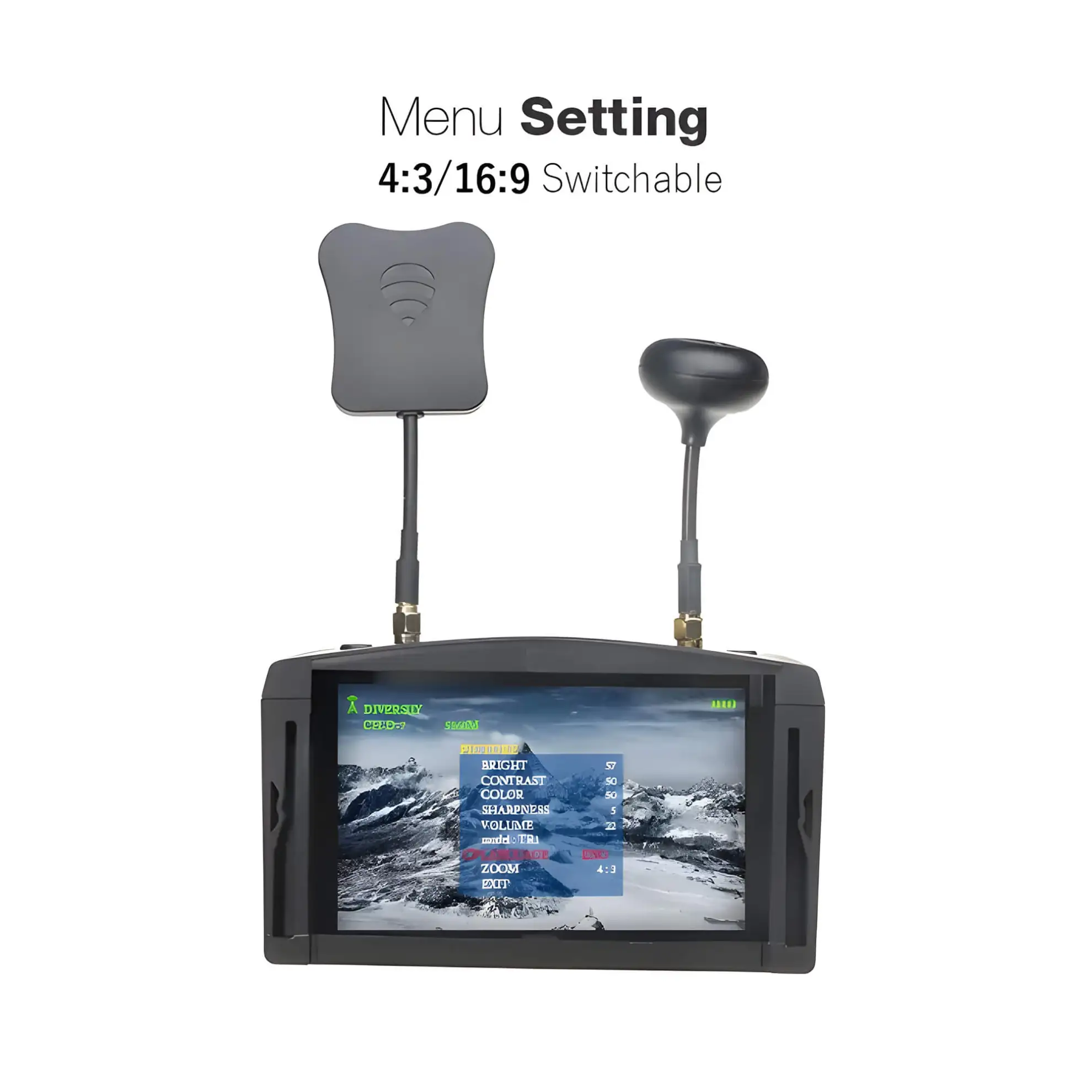 eachine ev800d 58ghz 40ch diversity fpv goggles 3 1