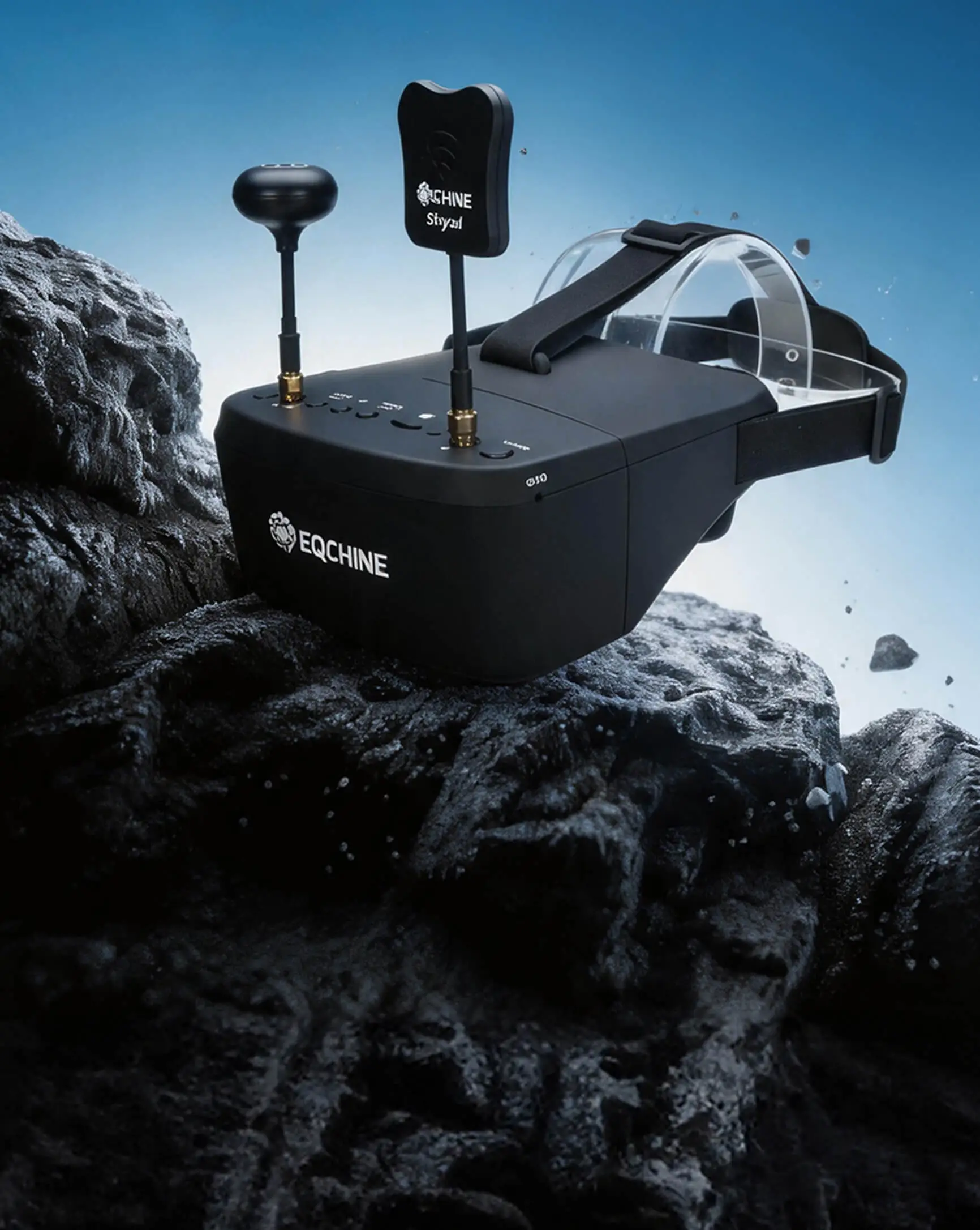 eachine ev800d 5 8g 40ch diversity fpv goggles with dvr 2