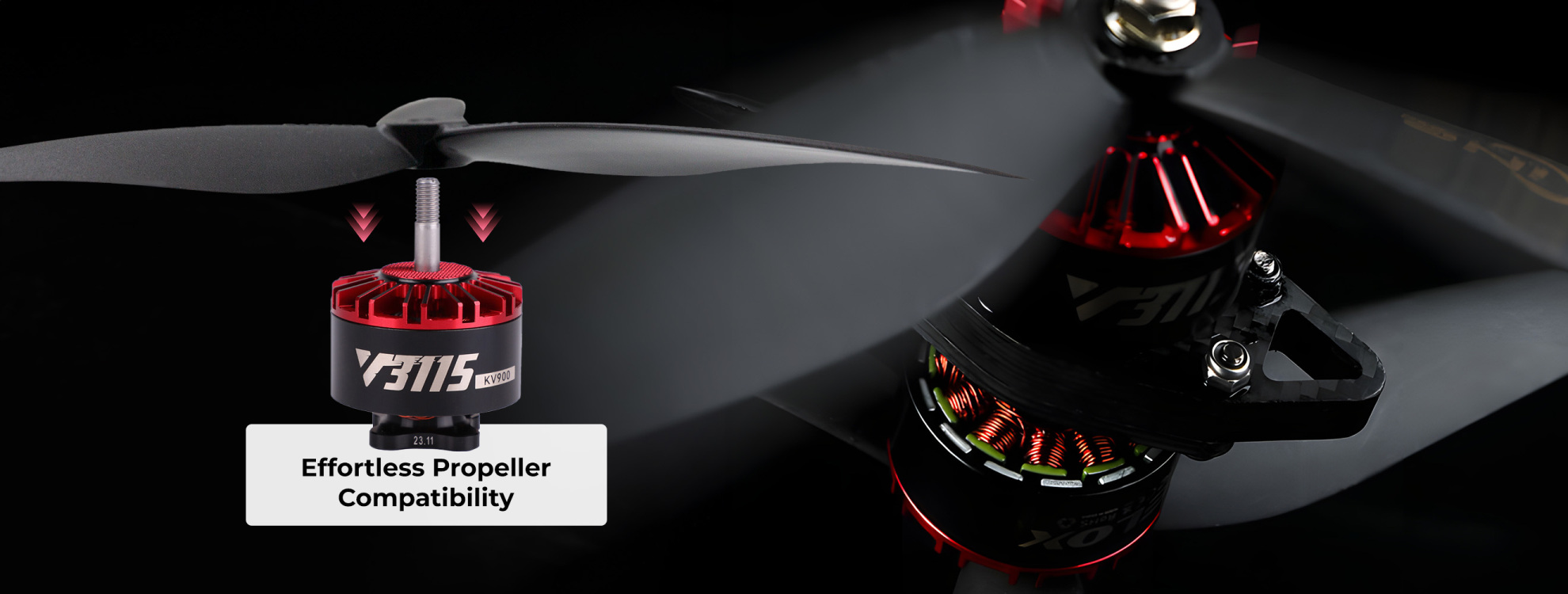 effortless propeller compatibility