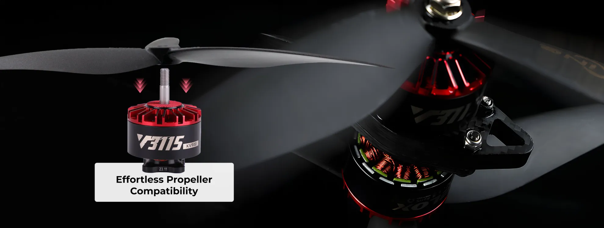 effortless propeller compatibility