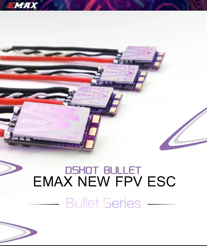 emax d shot bullet series 20a 2 4s blheli s bullet