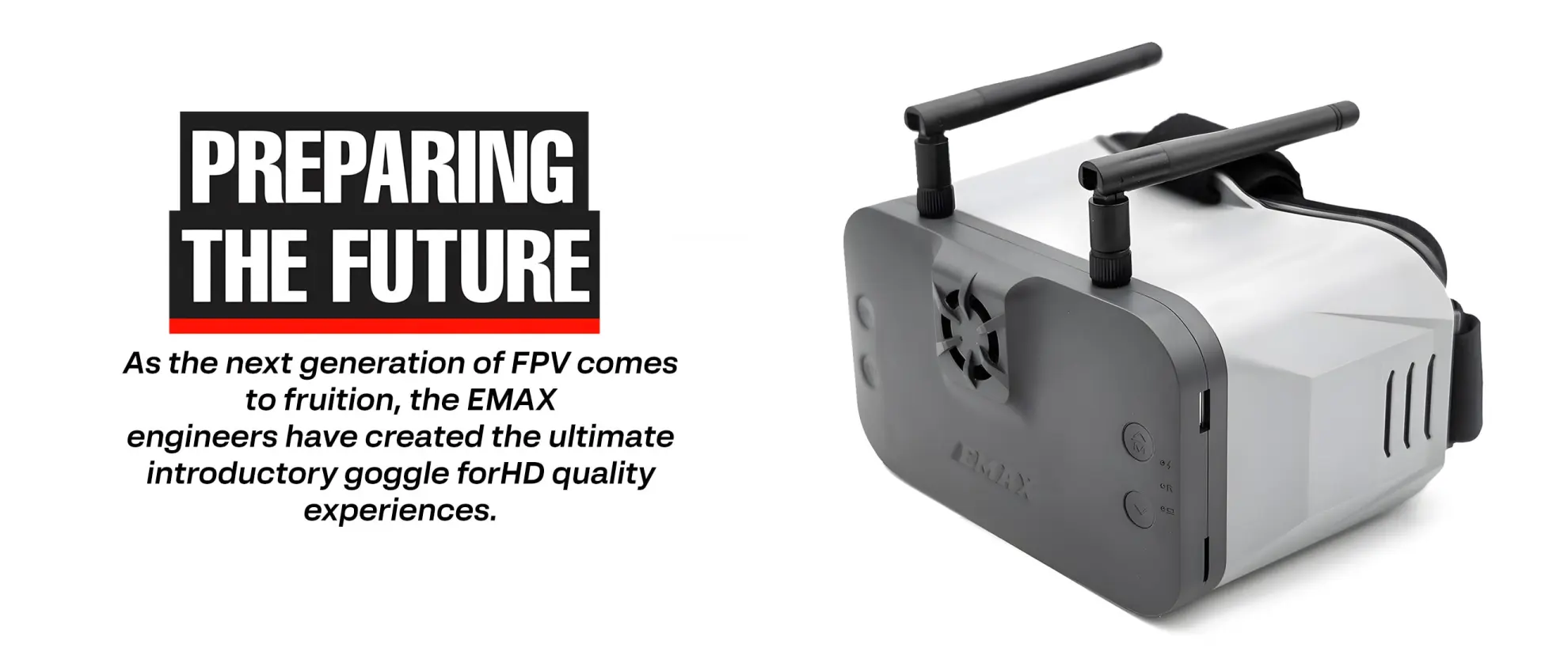 emax transporter ii hd fpv goggle 2