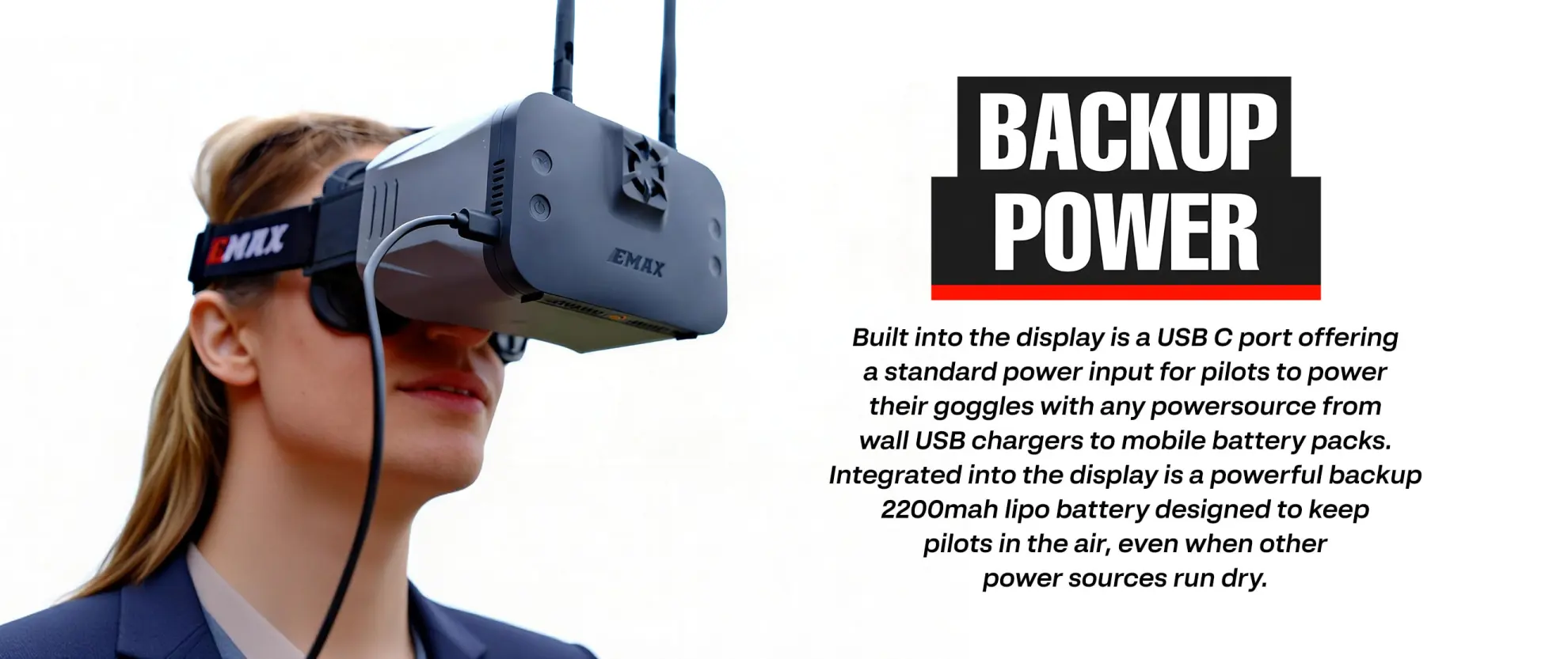 emax transporter ii hd fpv goggle 5