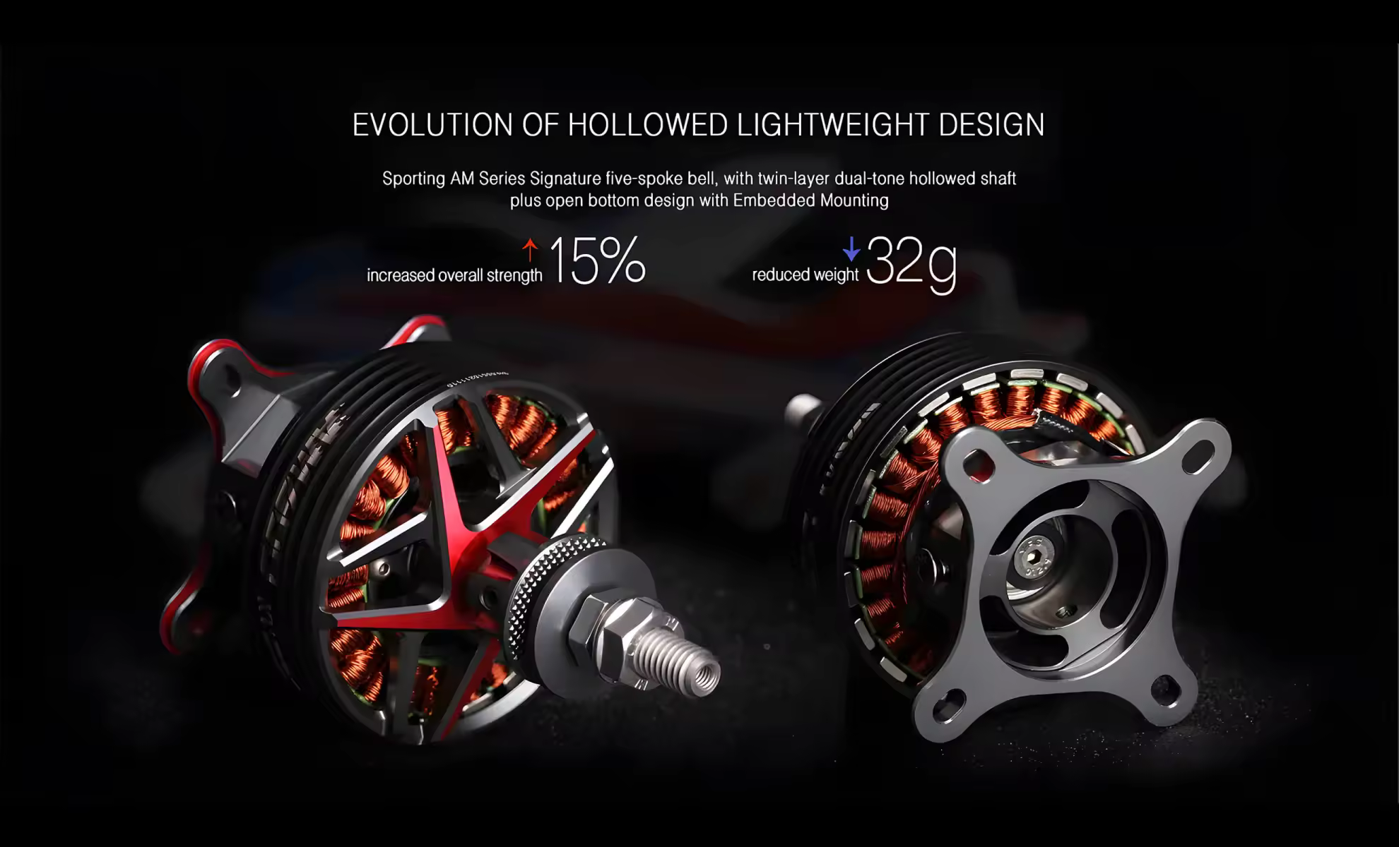 evolution of hollowed lightweight design