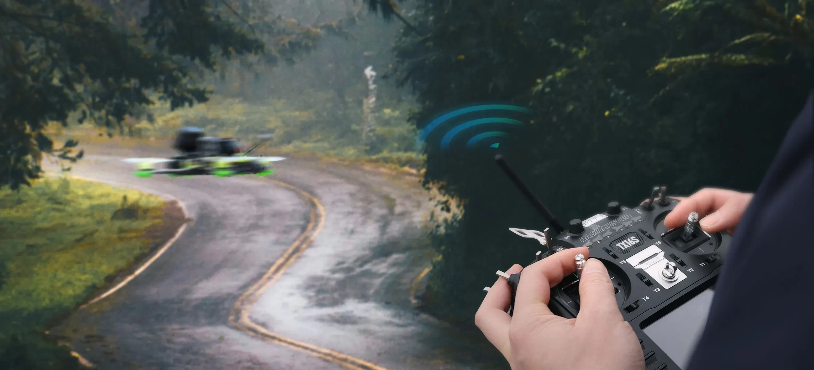 evoque-f5-v2-drone-kit-controller-pc Evoque F5 V2 Drone Kit With Portable Remote Controller