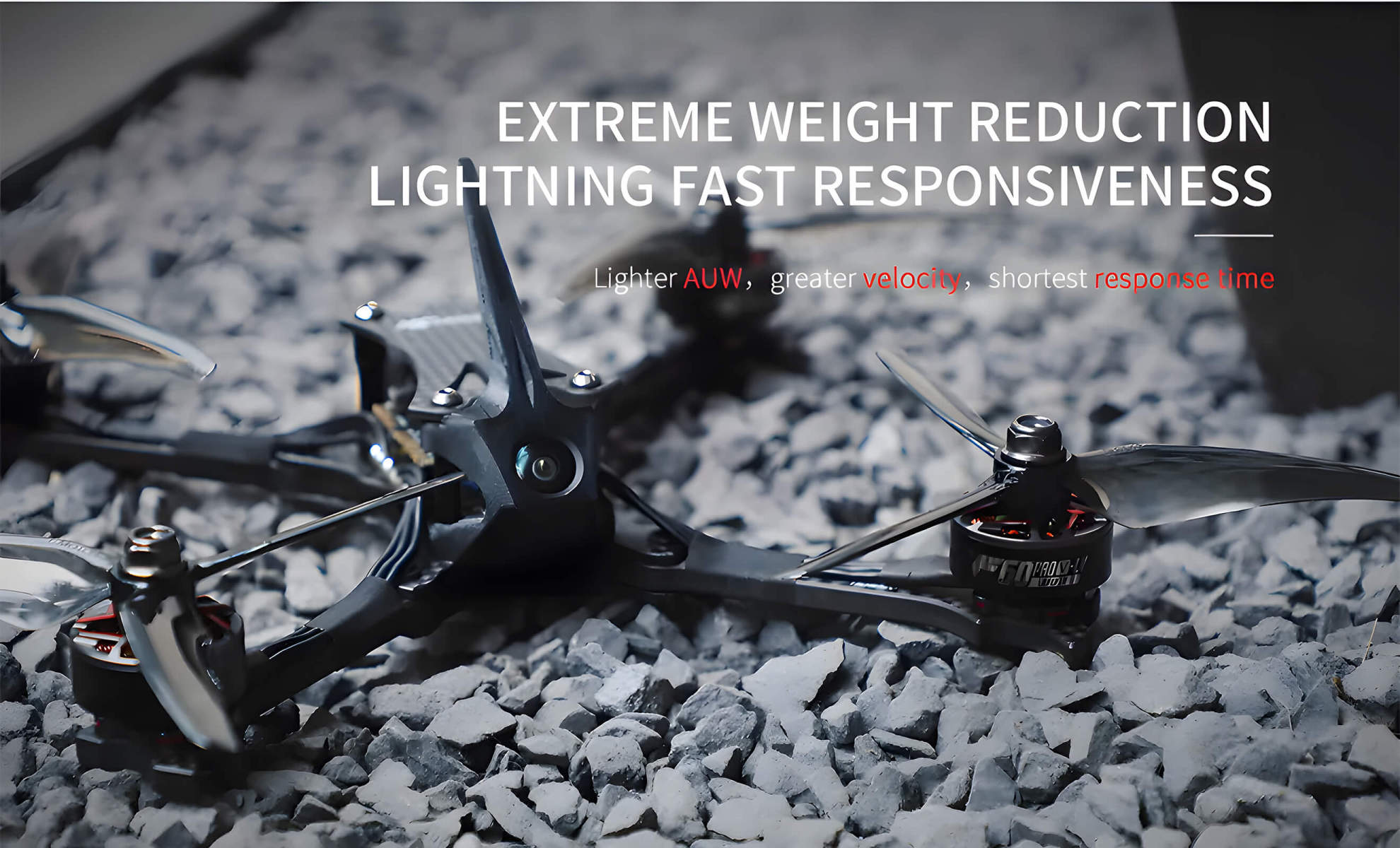 extreme weight reduction lightning fast responsiveness