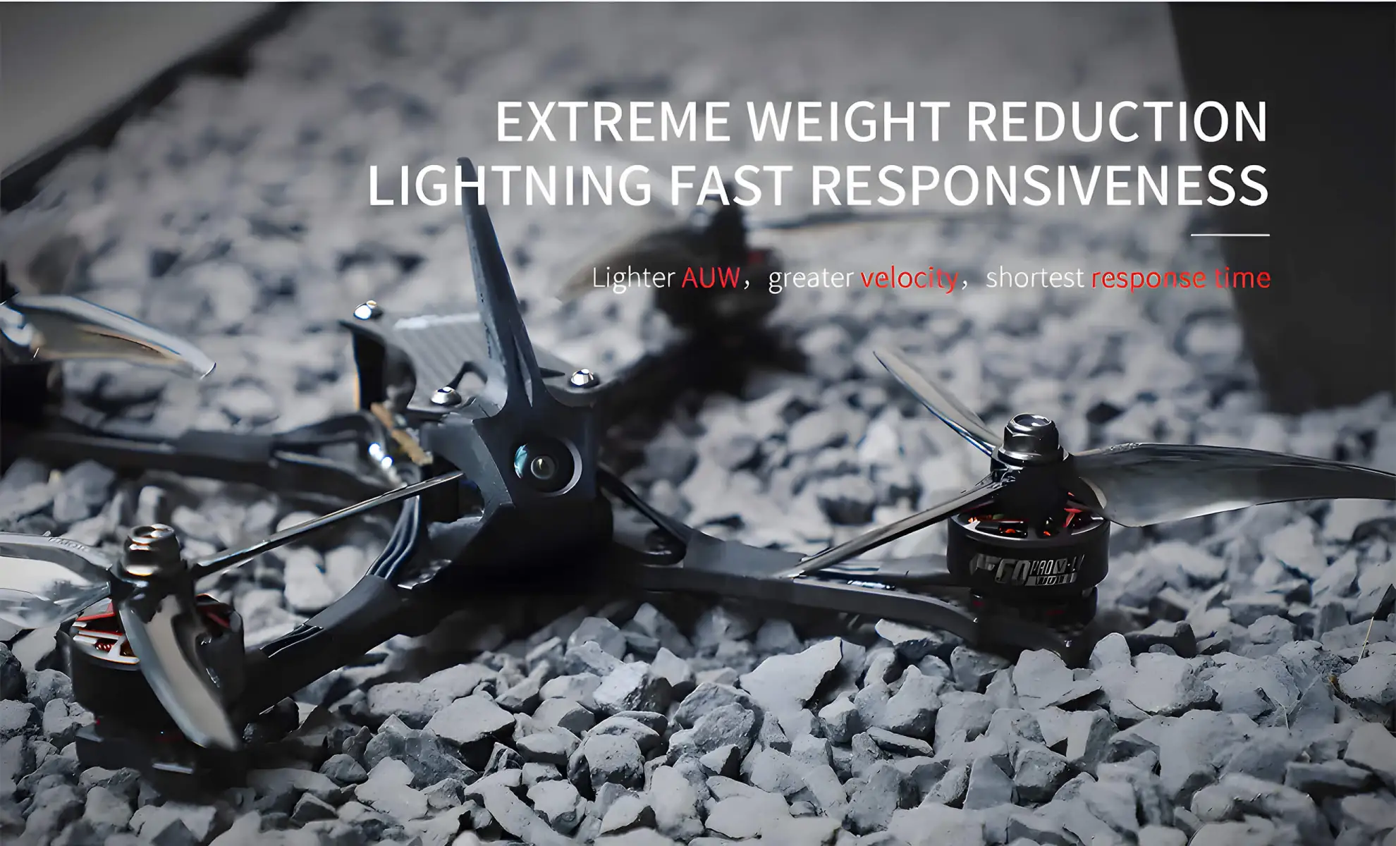 extreme weight reduction lightning fast responsiveness