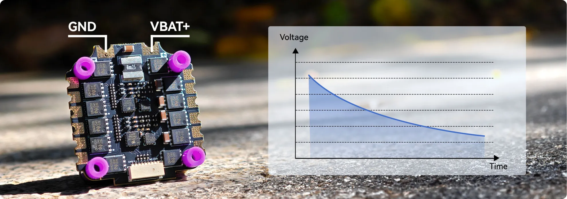 f405 60a flight controller stack provides dual voltage p