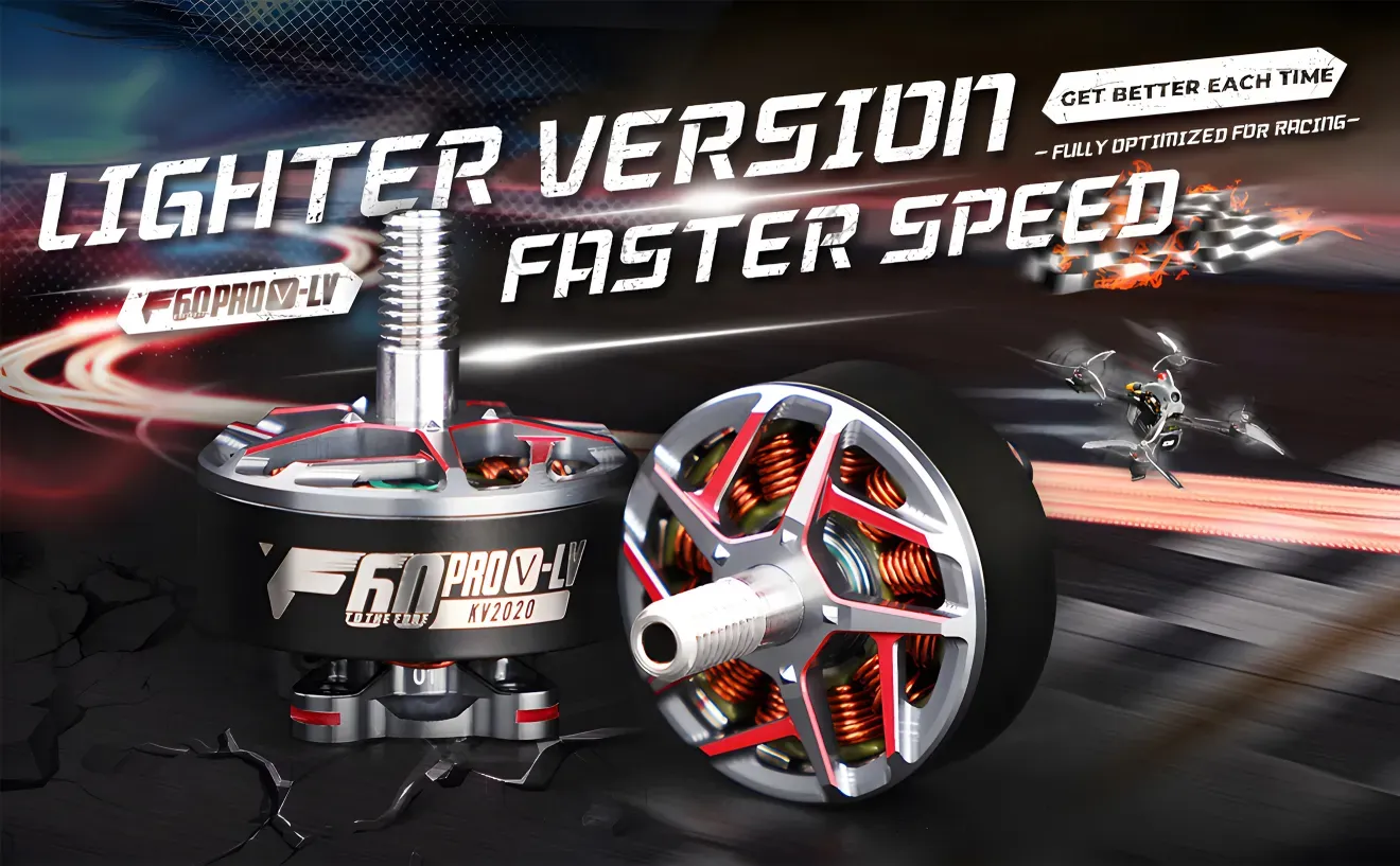 T-Hobby F60PROV-LV 2207.5 Brushless Durable Racing Motor Lighter Version