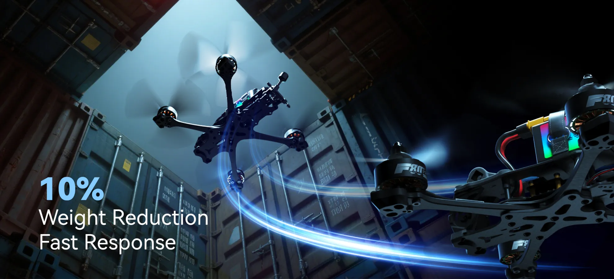 f80 pro motor weight reducation pc