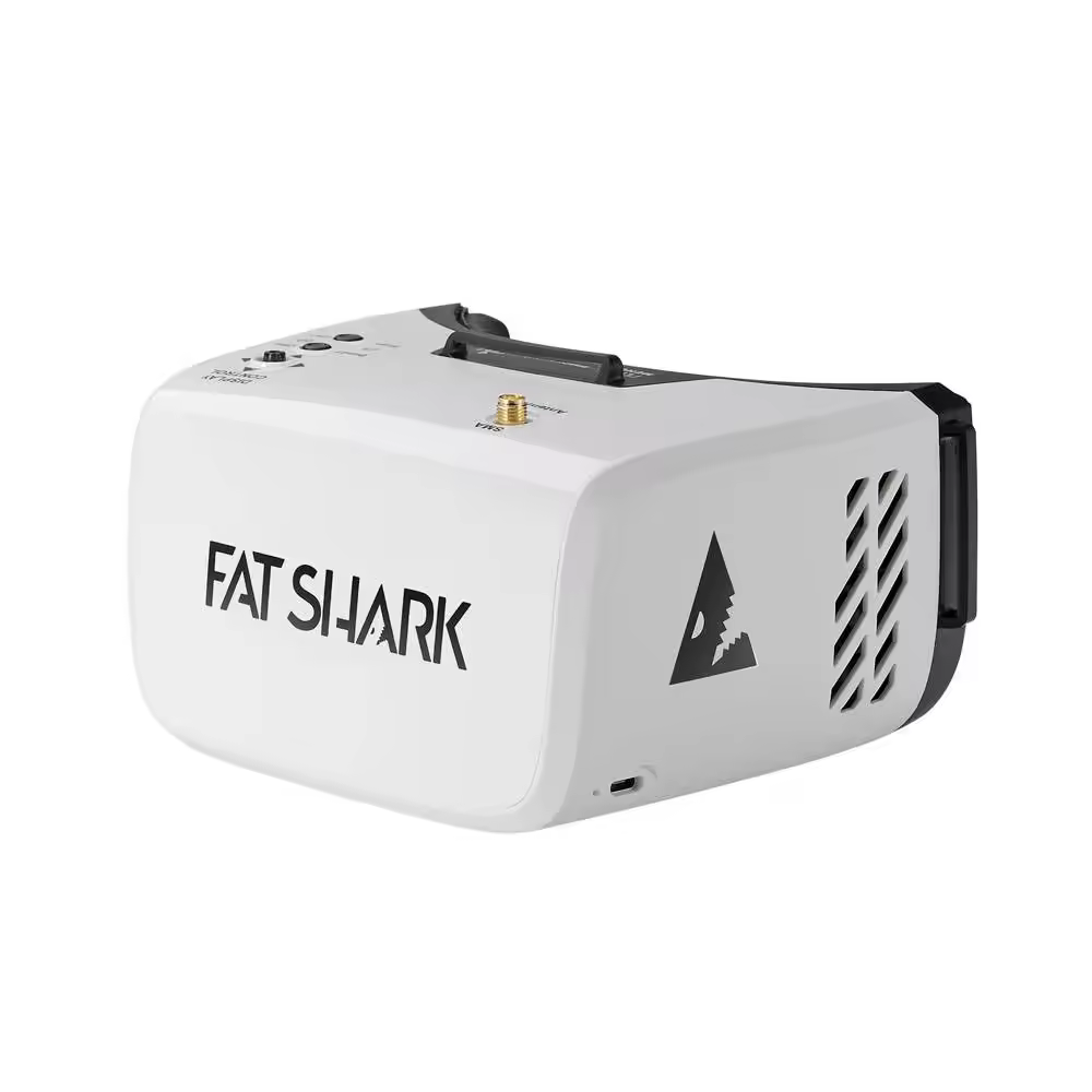 fat shark recon v3 fpv goggles front