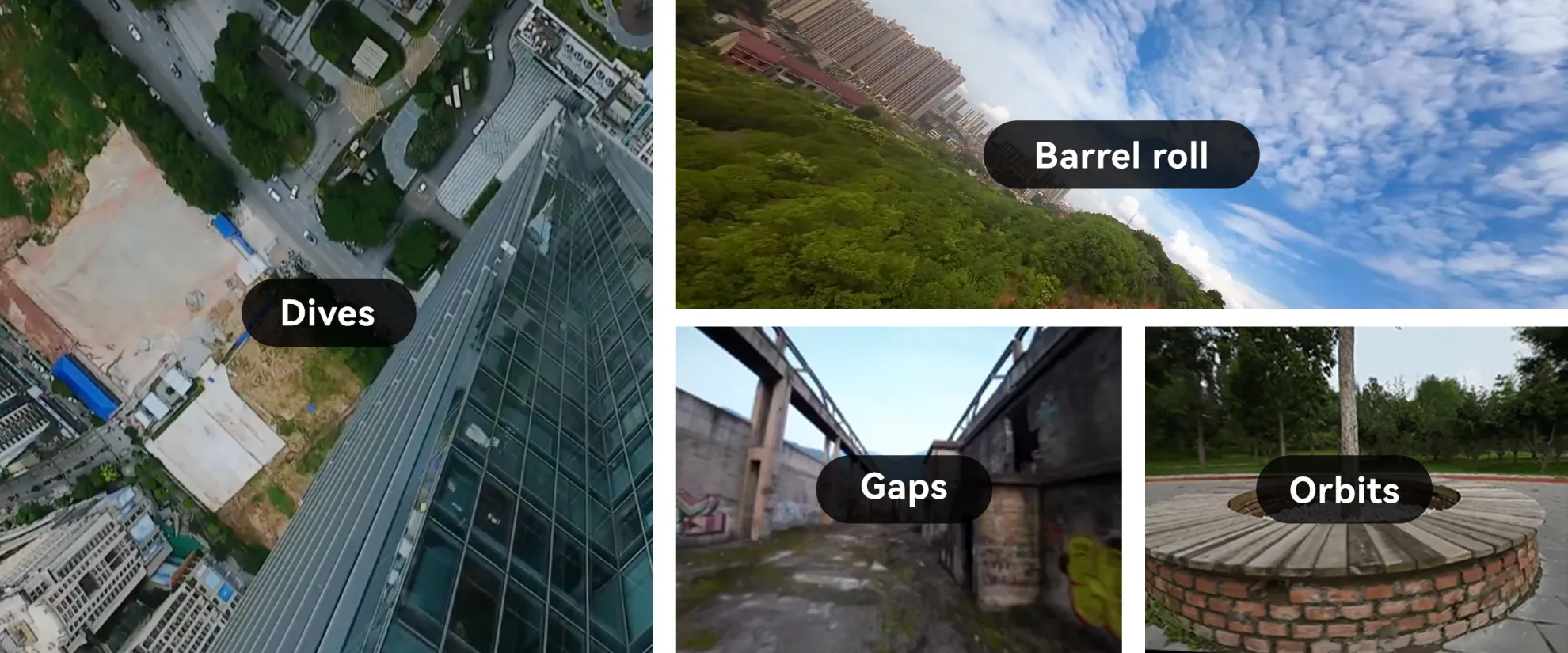 Flipace 5 HD drone kit for freestyle tricks