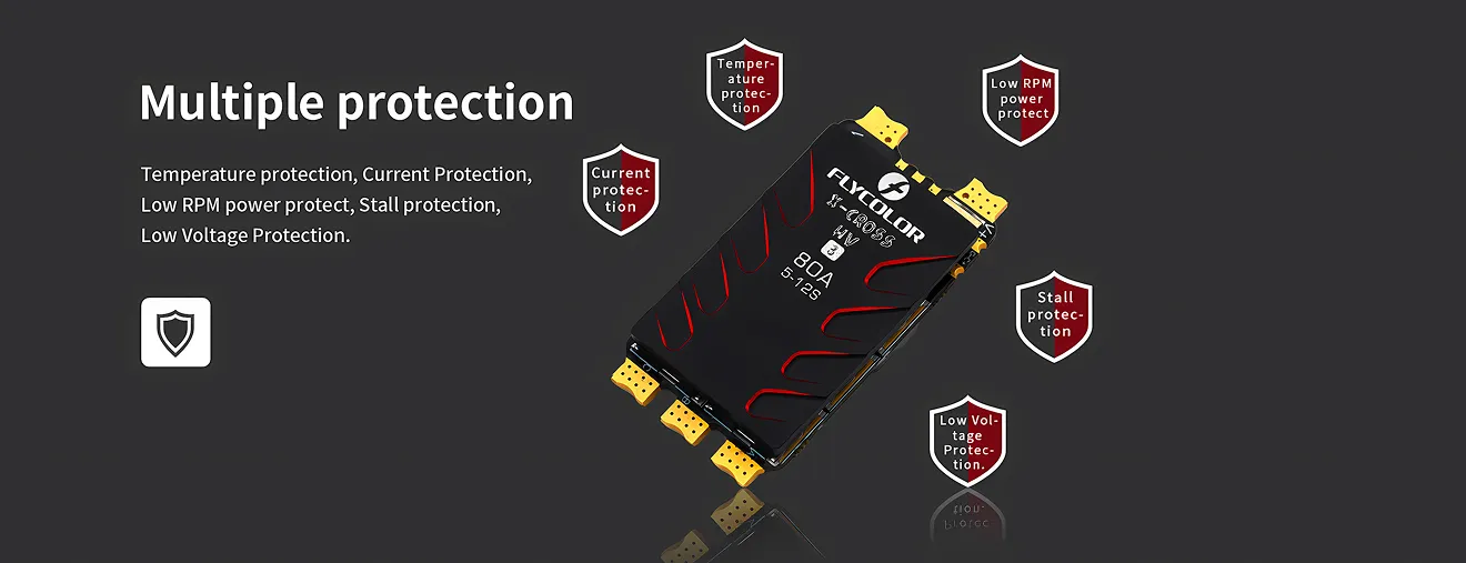 flycolor x cross hv3 esc multiple protection pc