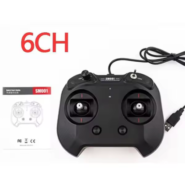 flysky fs sm001 simulator black 6CH