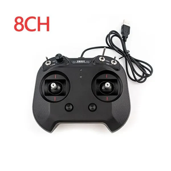 flysky fs sm001 simulator black 8CH