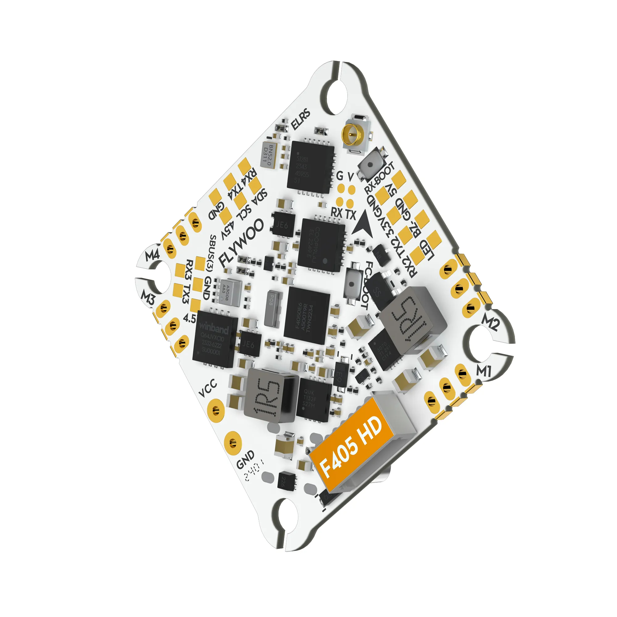 Flywoo GOKU F405 HD 1–2S 12A ELRS AIO V2 FC for O4/O4 Pro FPV Drones