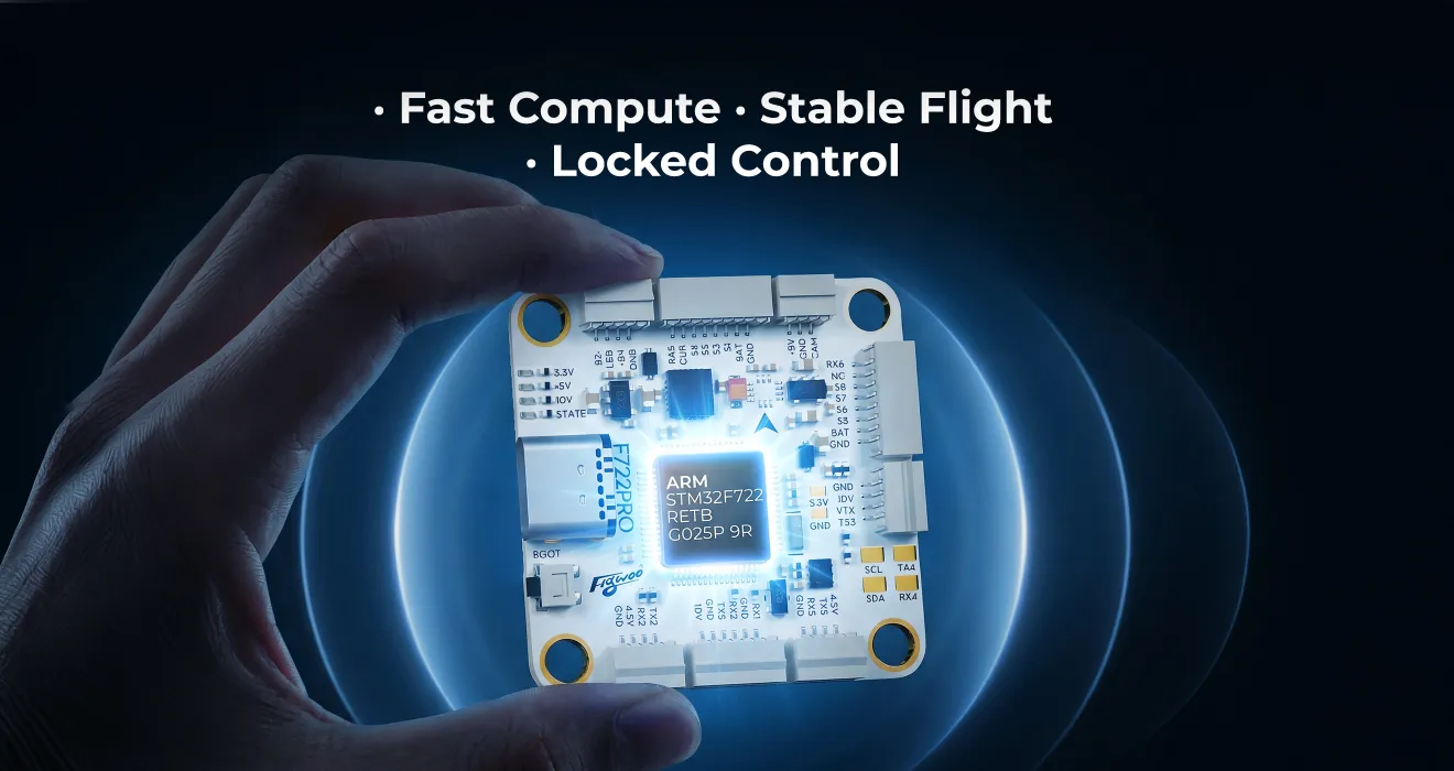 flywoo goku f722 pro v2 55a stack STM32F722 fast compute
