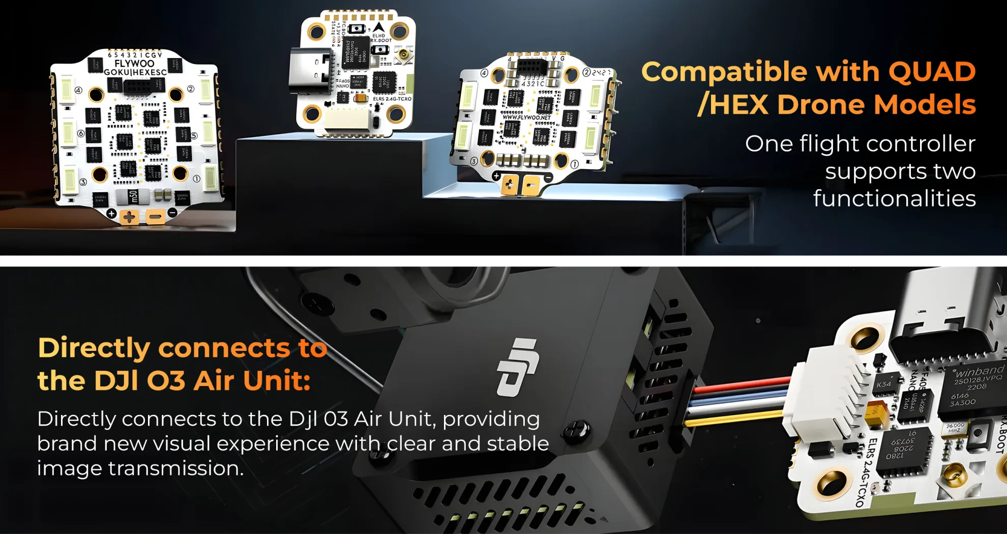 flywoo goku gn405 nano hd stack