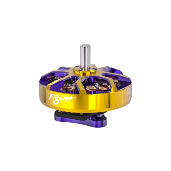 Flywoo ROBO 1002 19800KV / 23500KV FPV-Motor Gold/Lila (Neue Version)