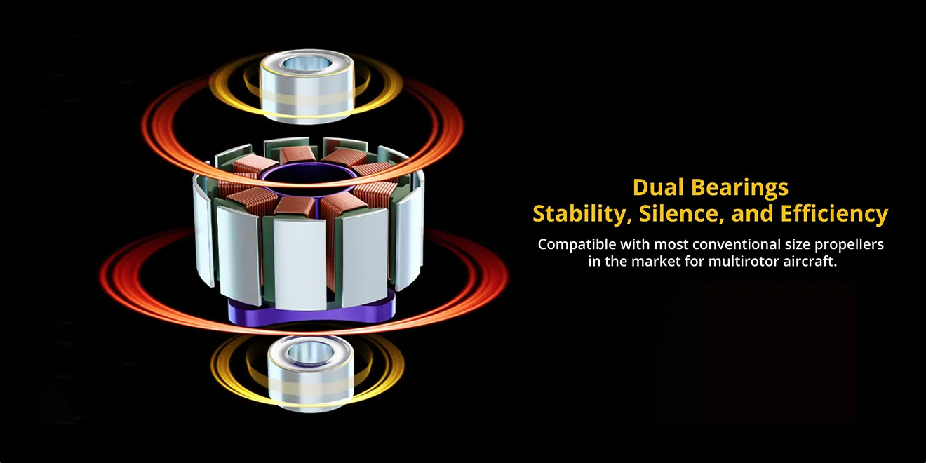 Flywoo ROBO 1003 14800KV Motor Dual Bearings