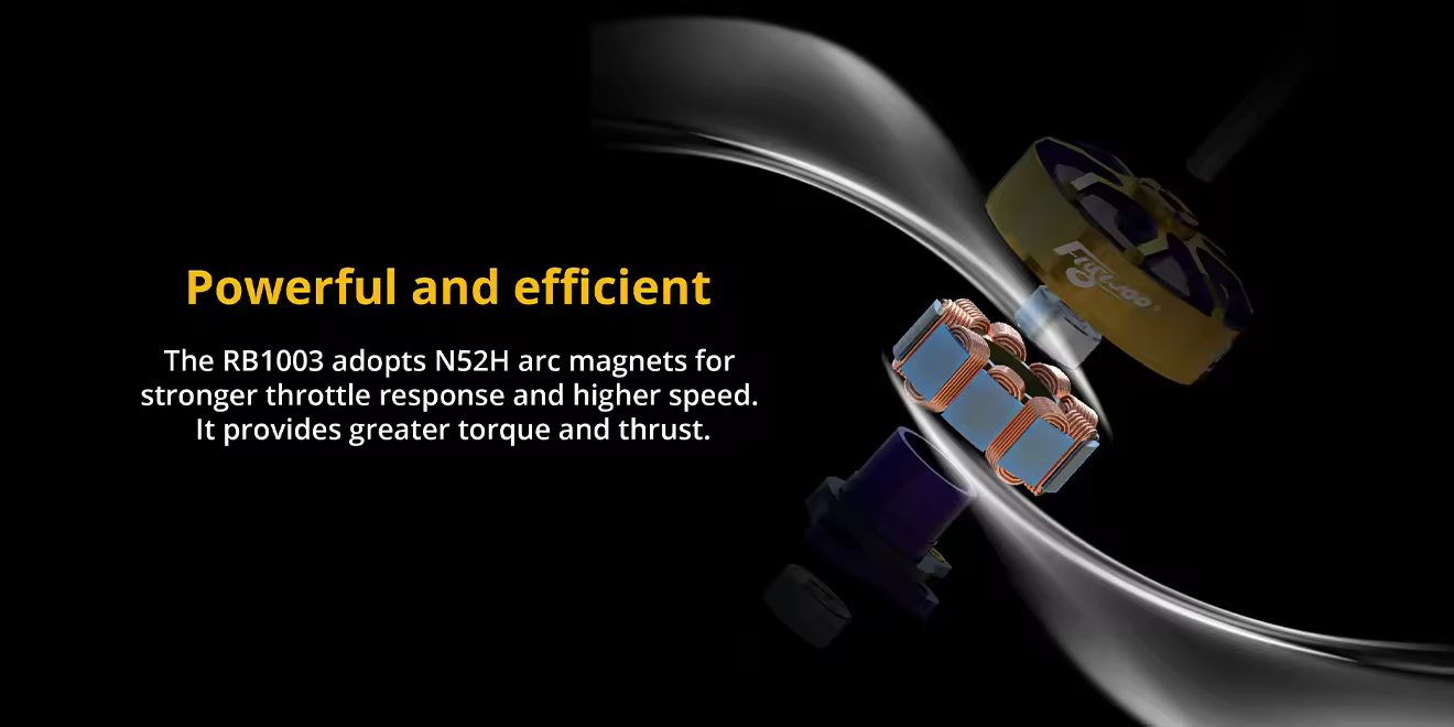 Flywoo ROBO 1003 14800KV Motor Powerful Efficient