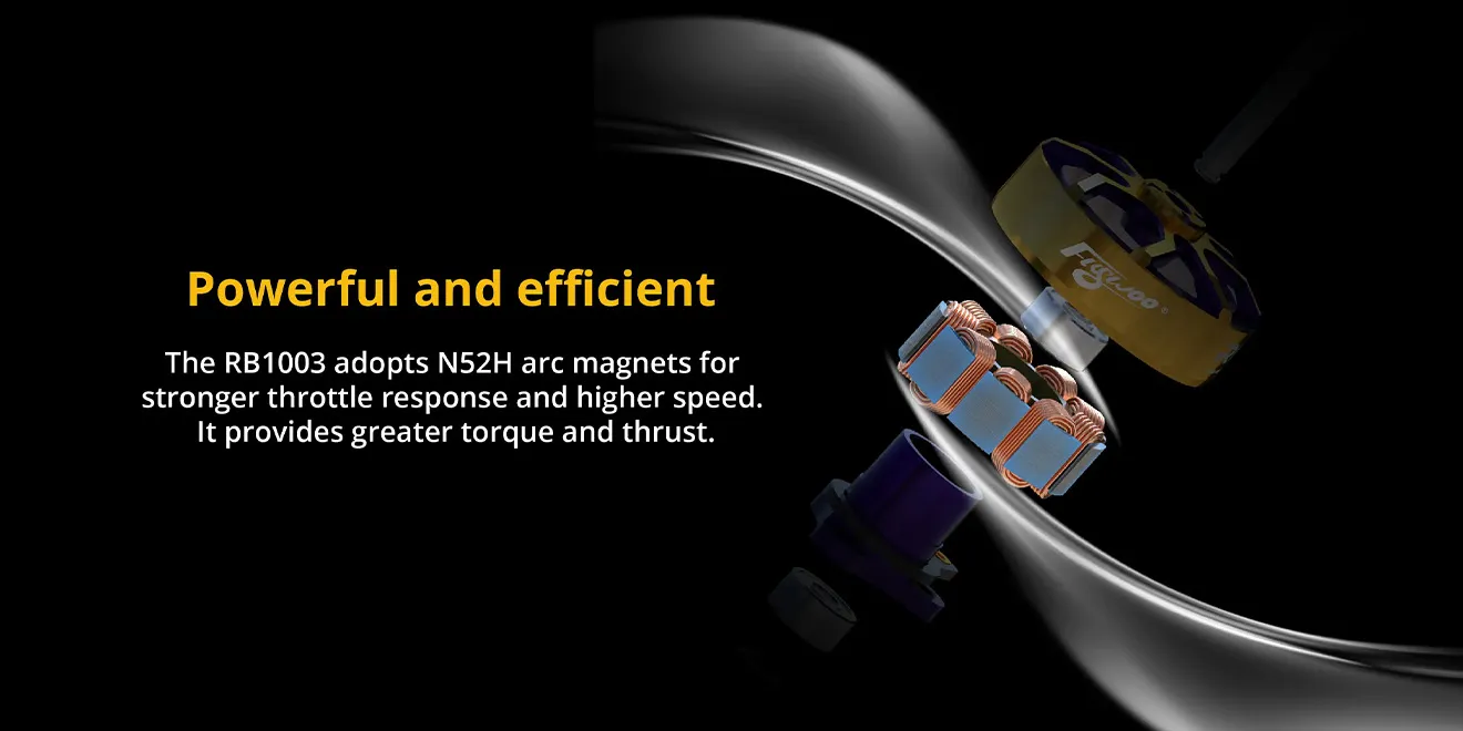 Flywoo ROBO 1003 14800KV Motor Powerful Efficient