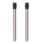 flywoo xt30up male pigtail 2pcs black