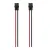 flywoo xt30up male pigtail 2pcs black