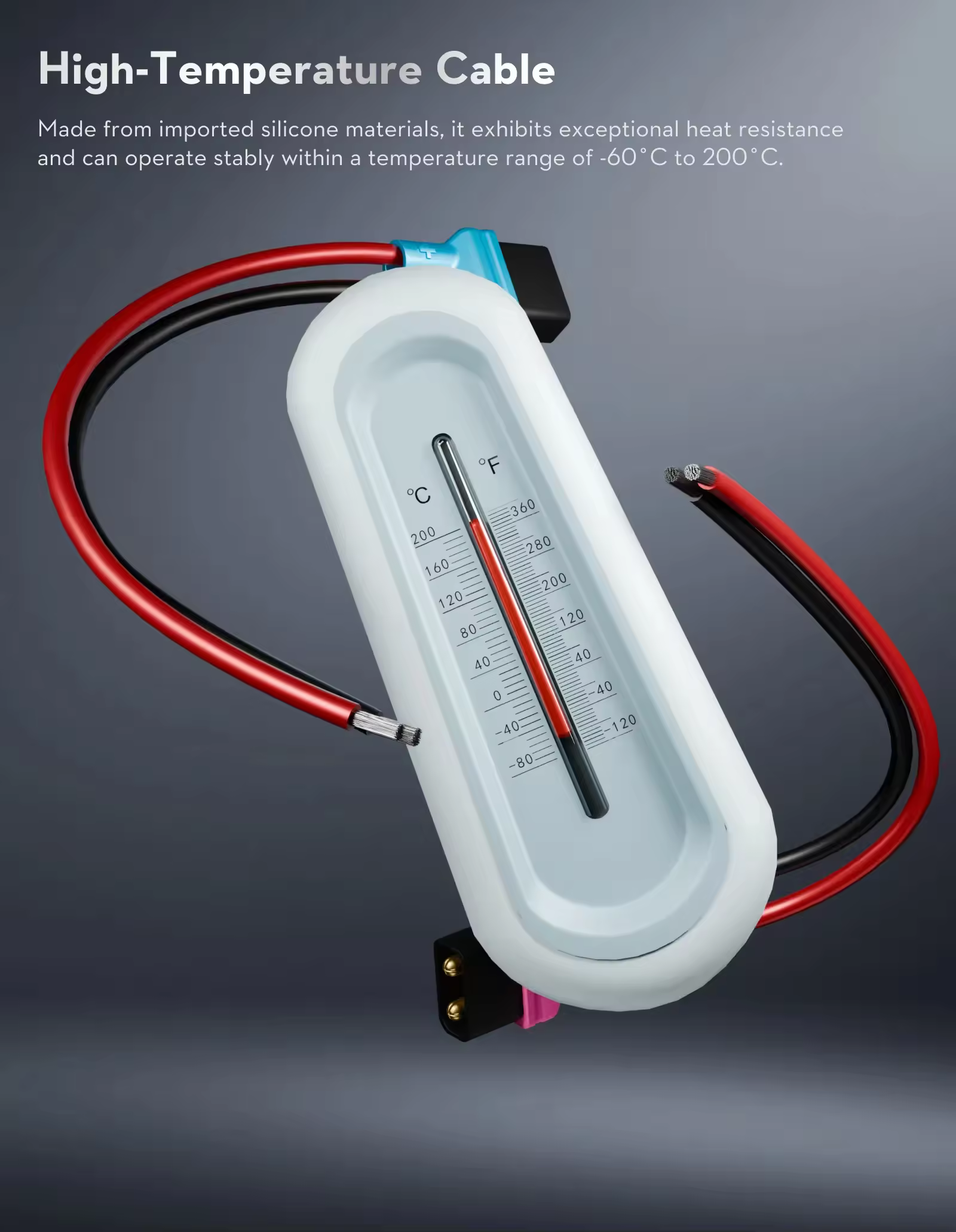 flywoo xt30up male pigtail 2pcs high temperature cable