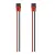 flywoo xt30up male pigtail 2pcs red