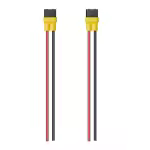 flywoo xt30up male pigtail 2pcs yellow