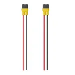flywoo xt30up male pigtail 2pcs yellow