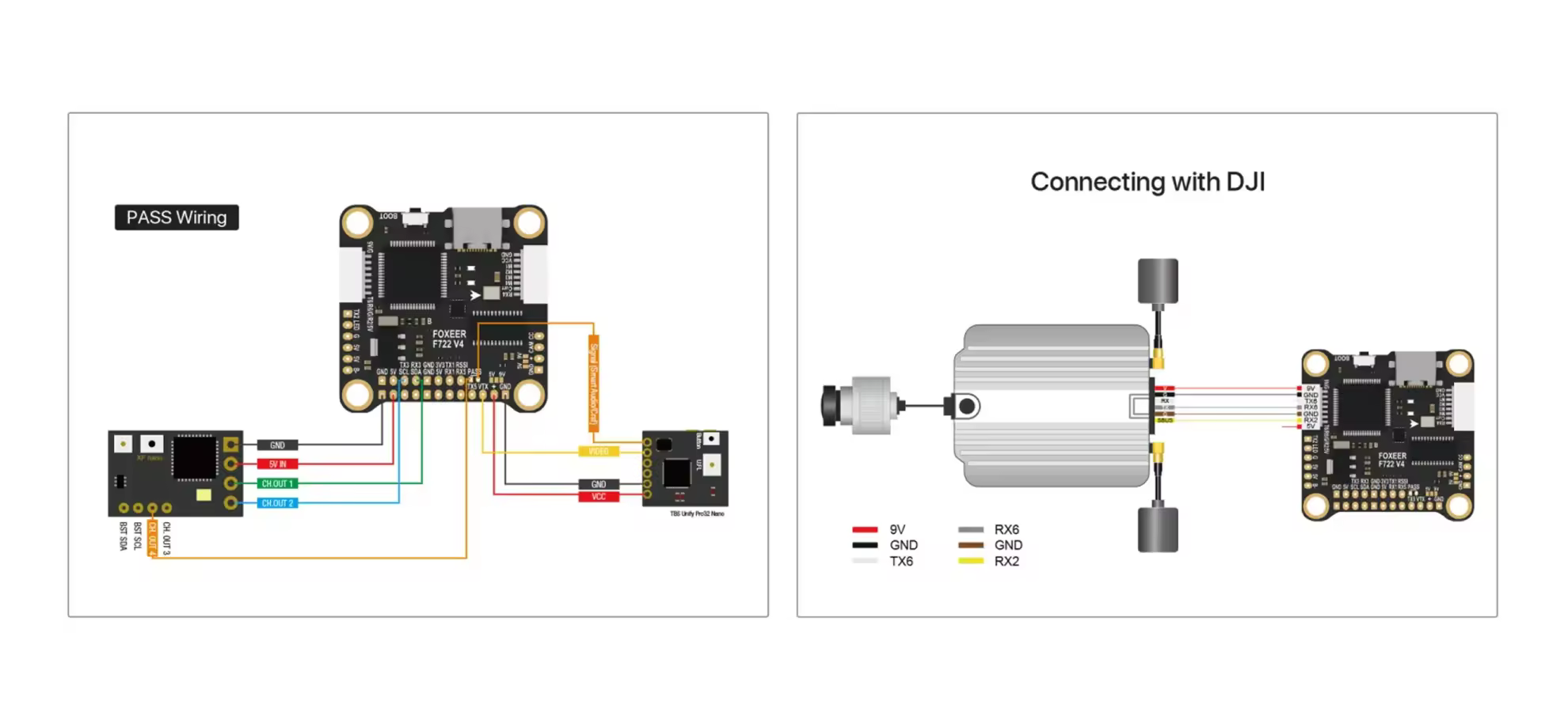 foxeer f722 v4 flight controller wiring diagram 2