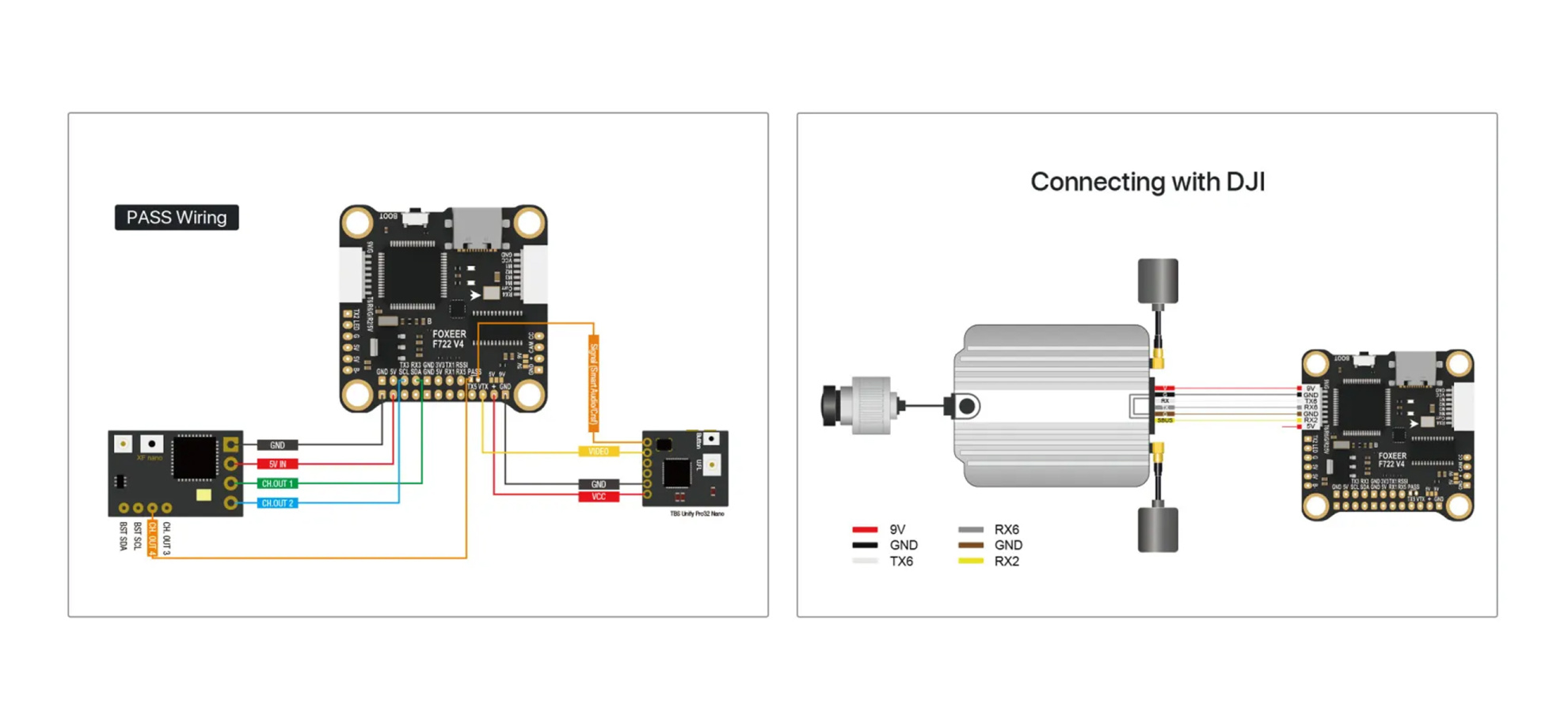 foxeer f722 v4 flight controller wiring diagram 2