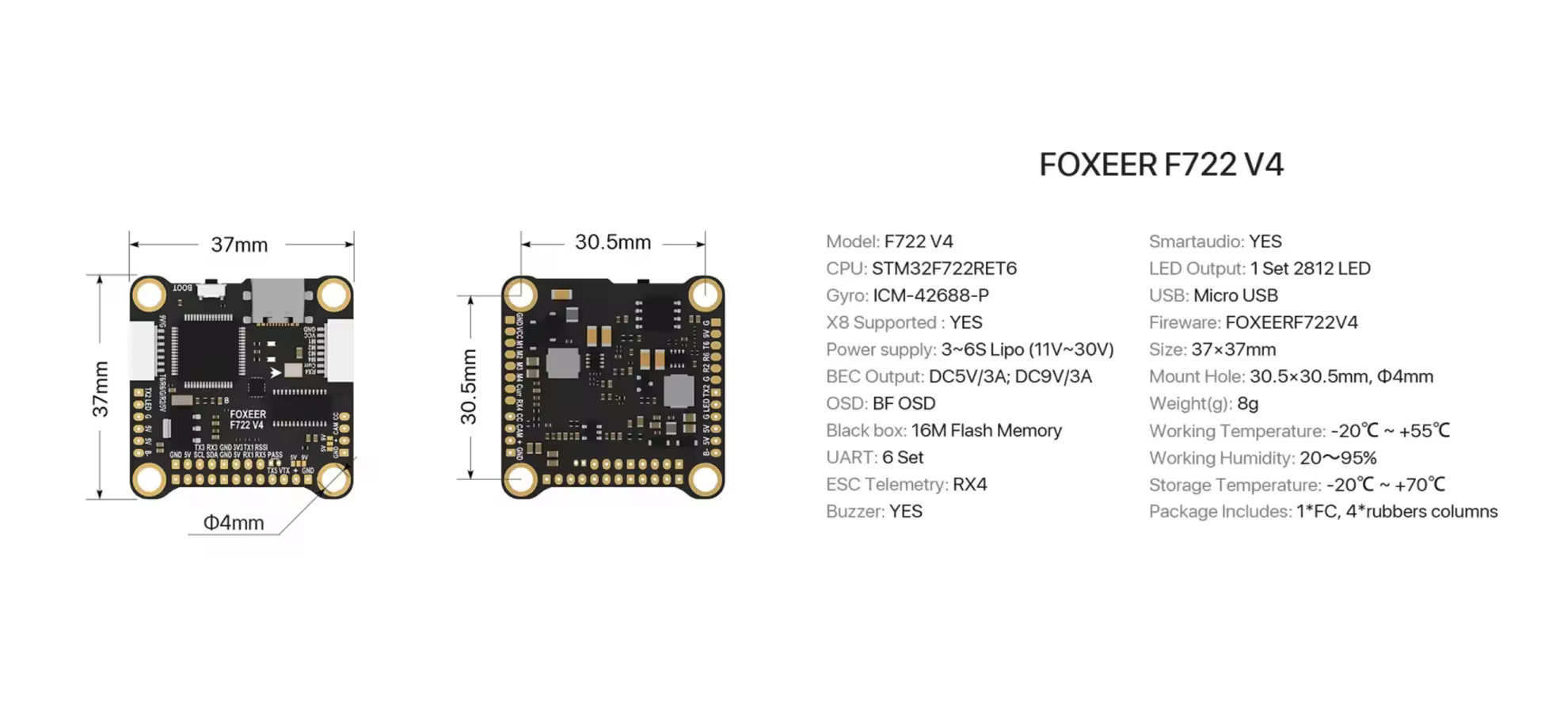 foxeer f722 v4 flight controller wiring diagram 5