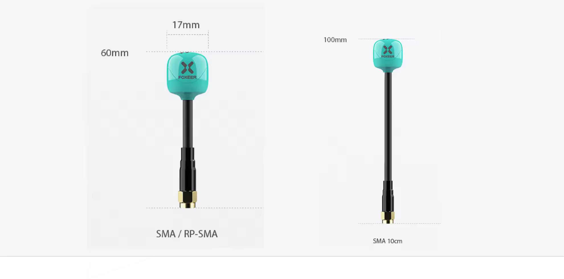 Foxeer lollipop 4 plus antenna model size