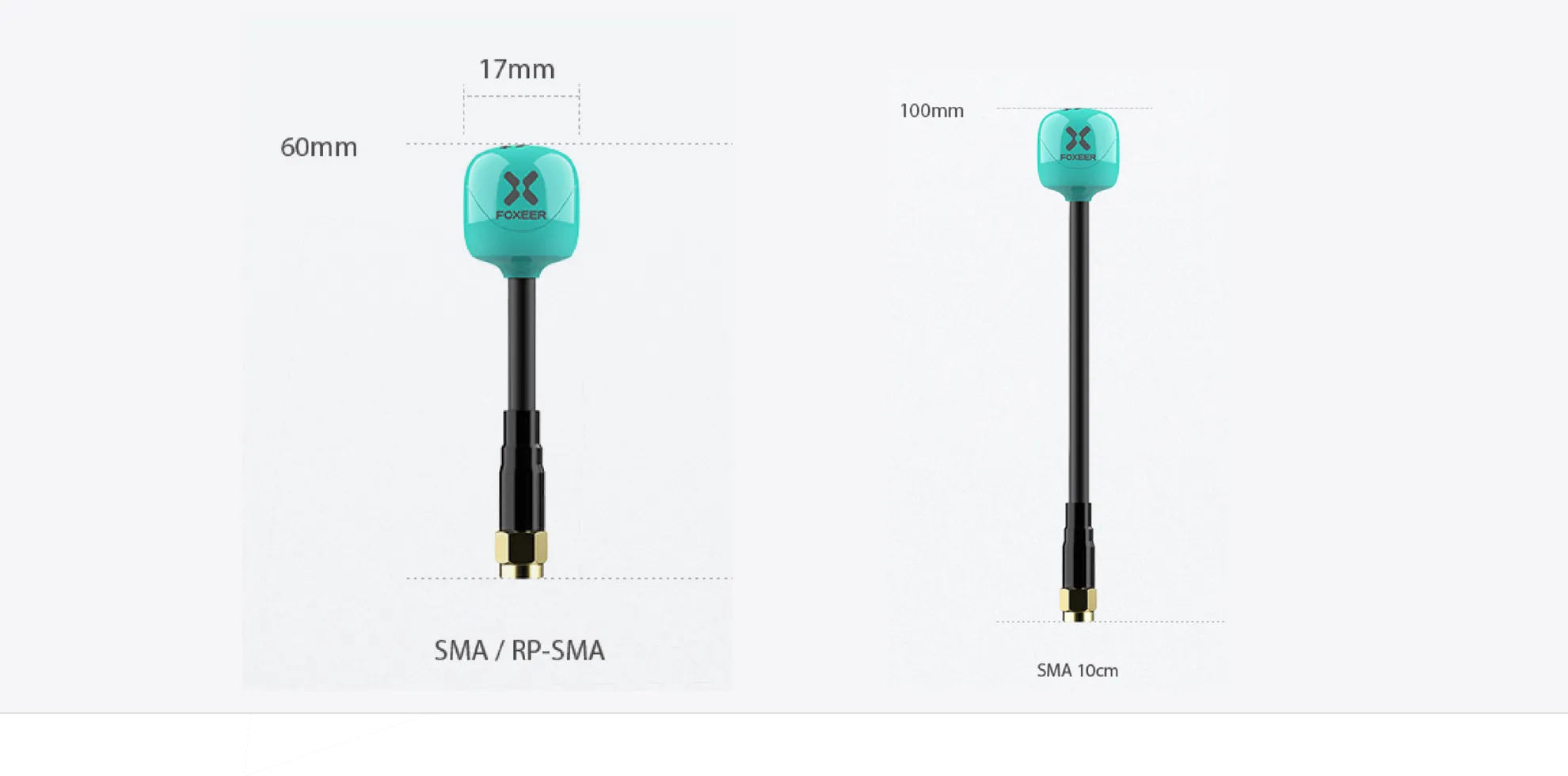 Foxeer lollipop 4 plus antenna model size
