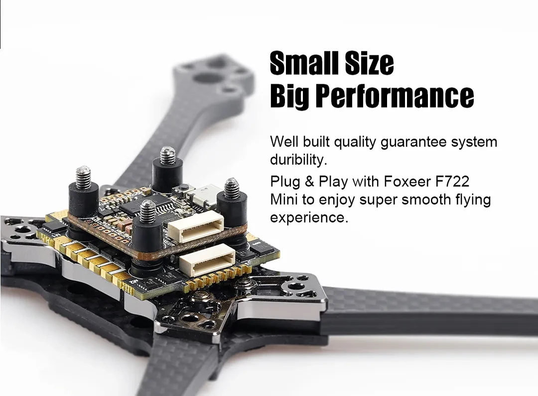 foxeer mini reaper 128k 45a bl32 4in1 esc small size big performance