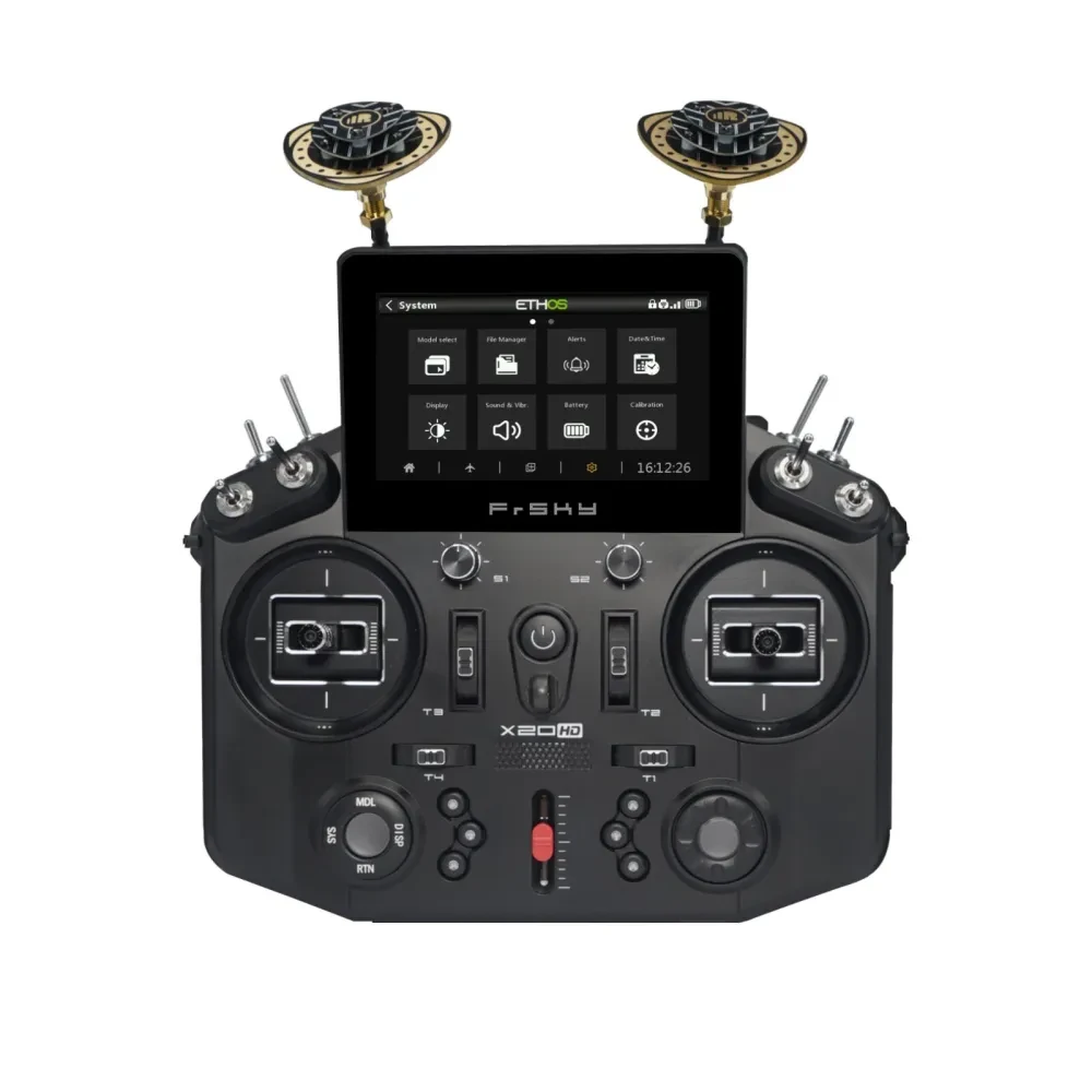 frsky ethos tandem x20hd transmitter hd black light