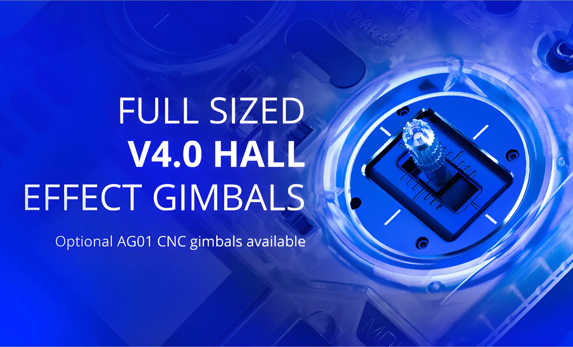 full sized v4.0 hall effect gimbals